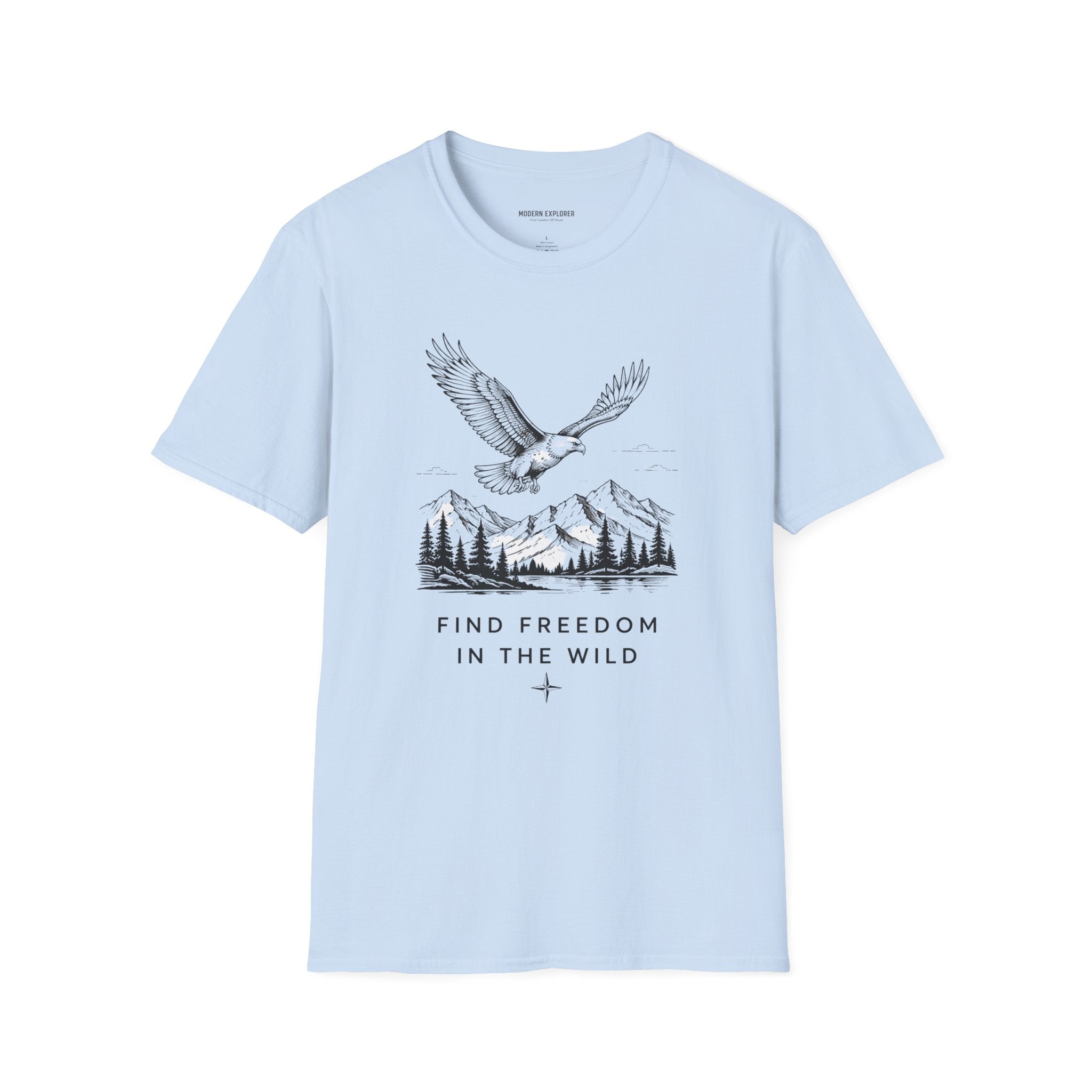 "Find Freedom in the Wild" Outdoor Graphic Tee