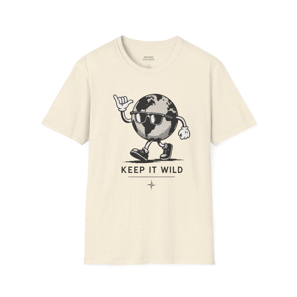 Keep It Wild Globe Graphic T-Shirt