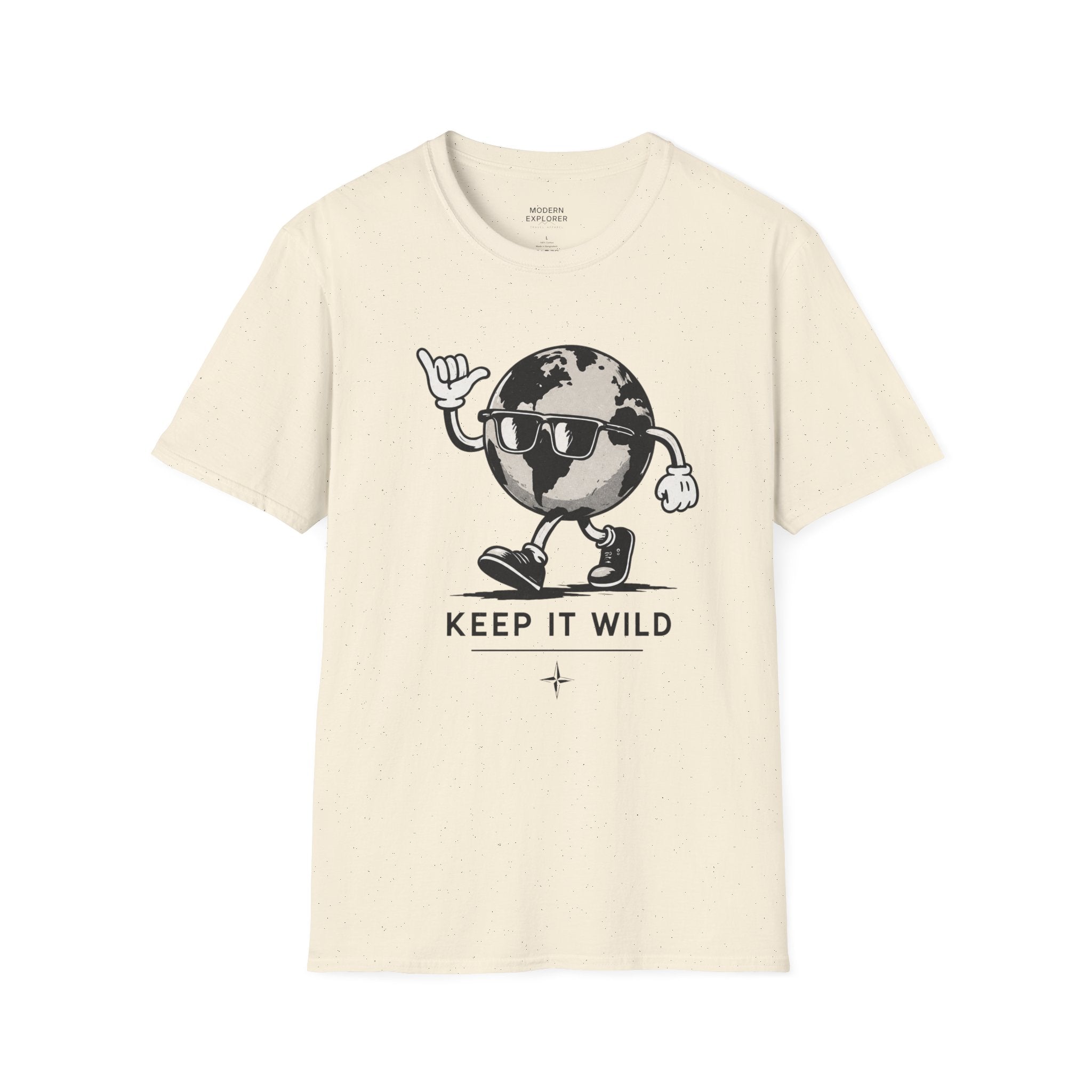 Keep It Wild Globe Graphic T-Shirt