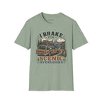 Copy of "I Brake for Scenic Overlooks" Retro Adventure Tee