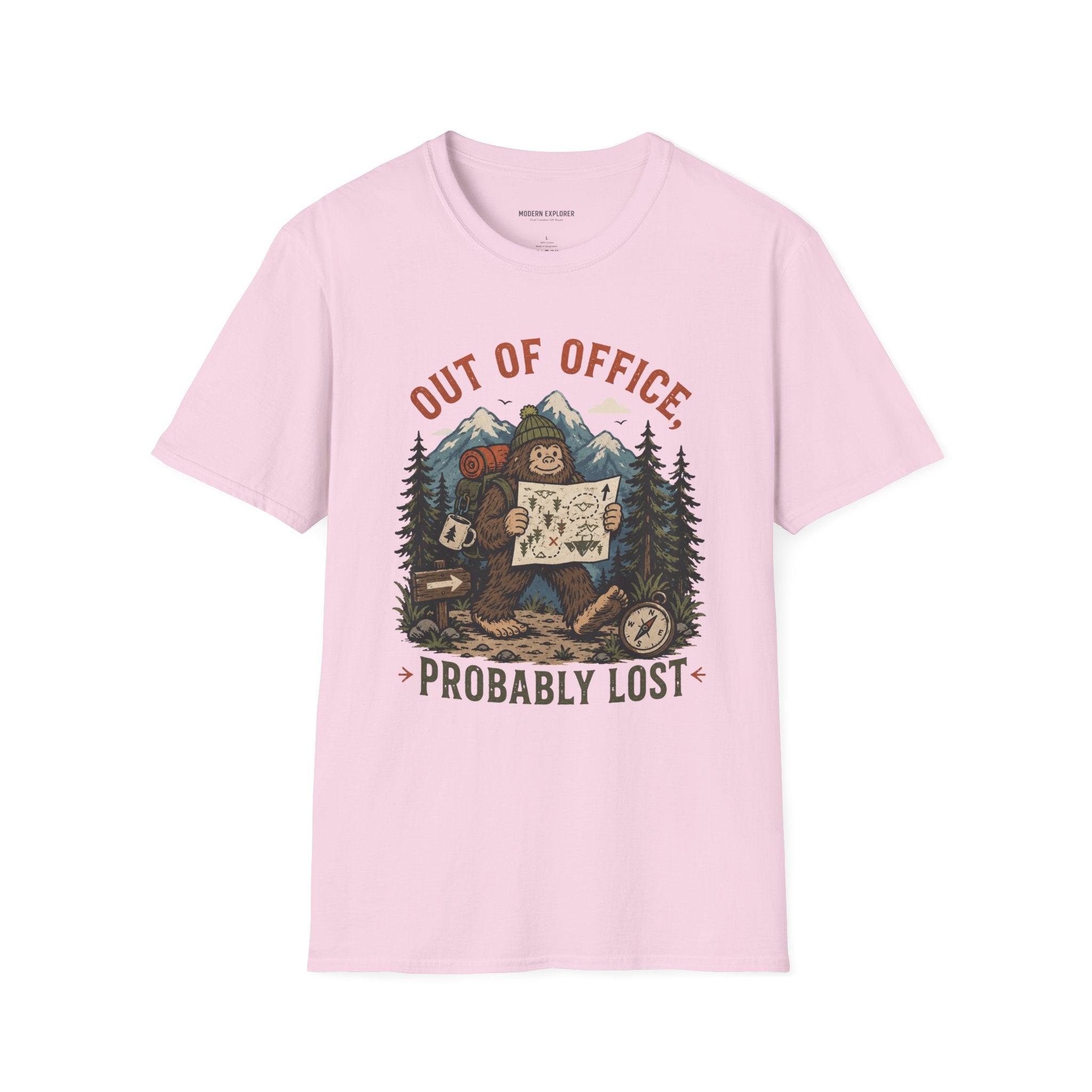 Copy of 'Out of Office, Probably Lost' Adventure Graphic Tee