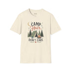 "Camp Hair, Don't Care" Camping Graphic Tee