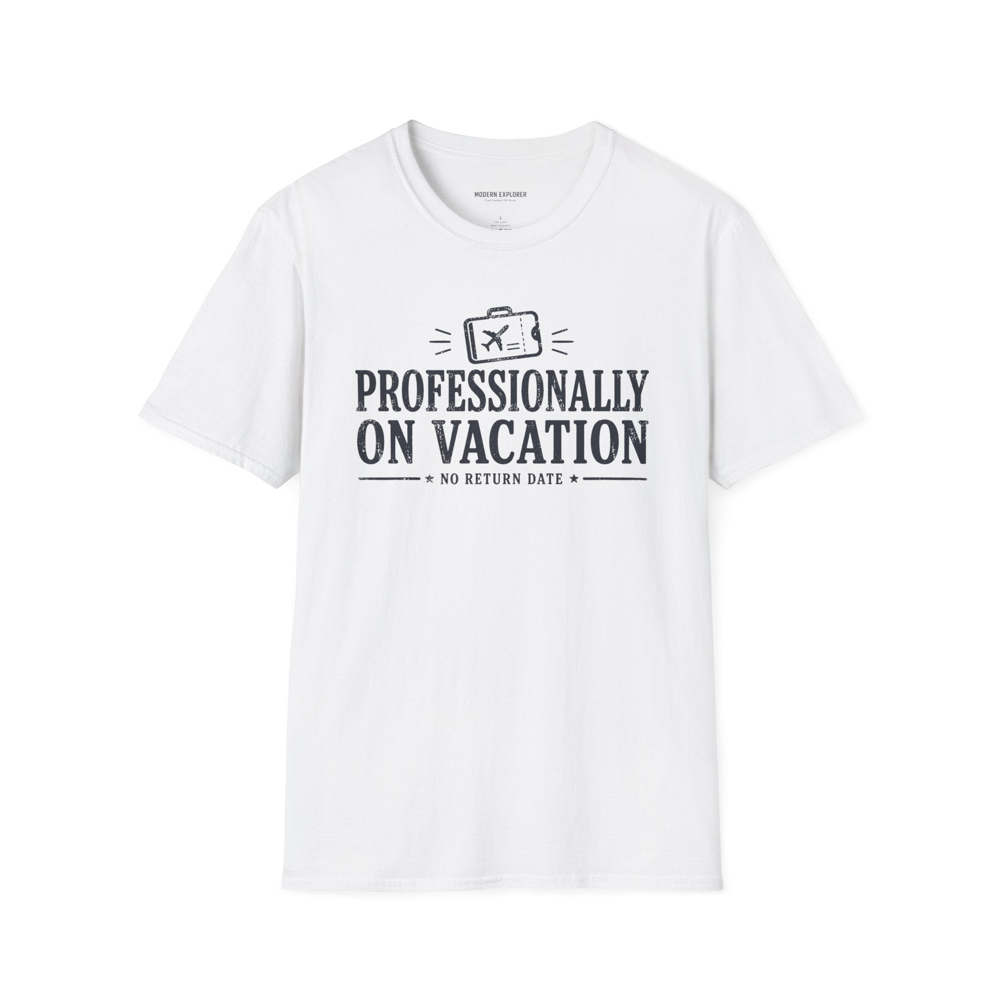 Copy of 'Professionally on Vacation' Graphic Tee