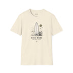 "Ride More Worry Less" Beach Surf T-Shirt