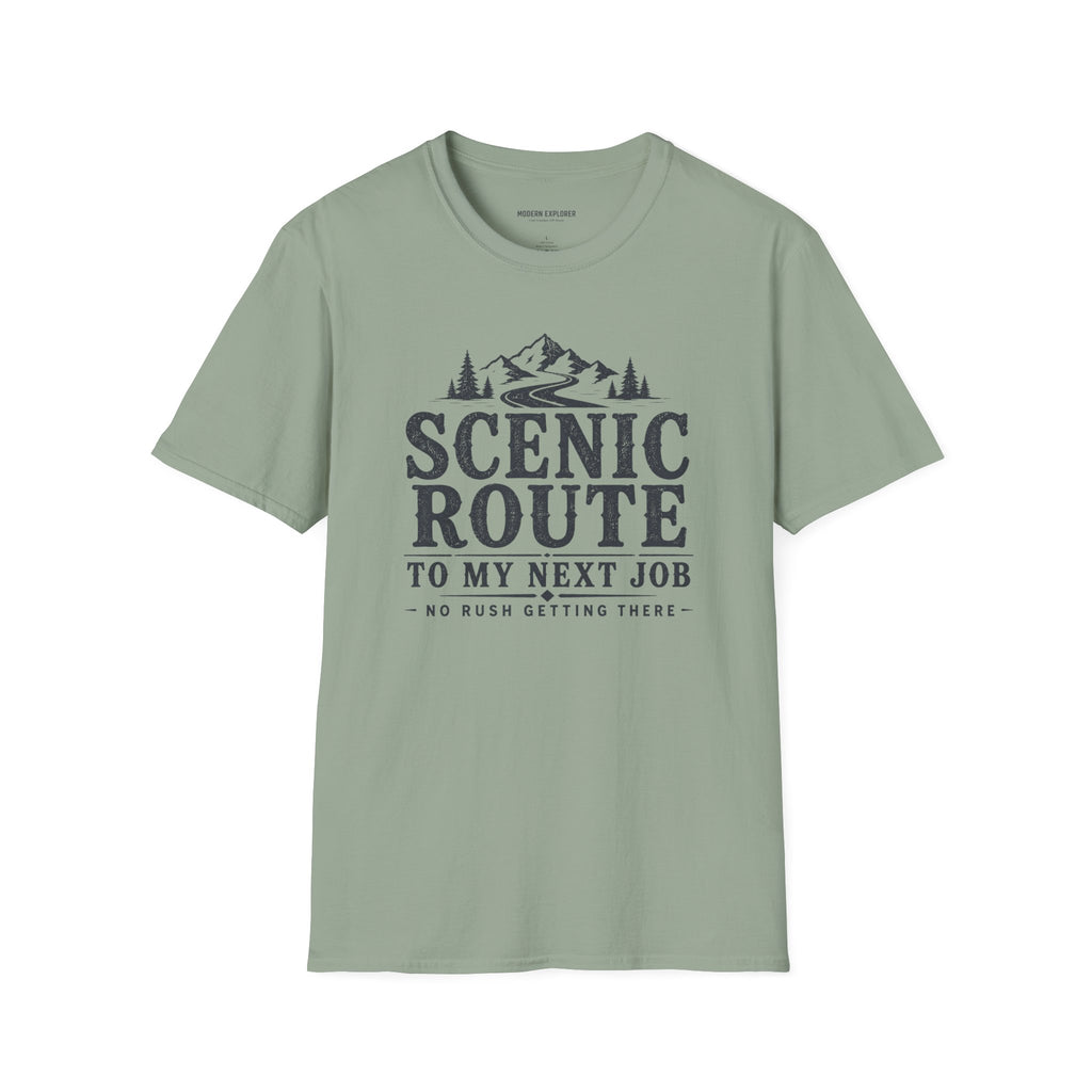 Copy of 'Scenic Route' Mountain Road Graphic Tee