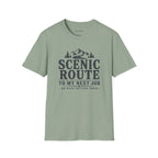 Copy of 'Scenic Route' Mountain Road Graphic Tee
