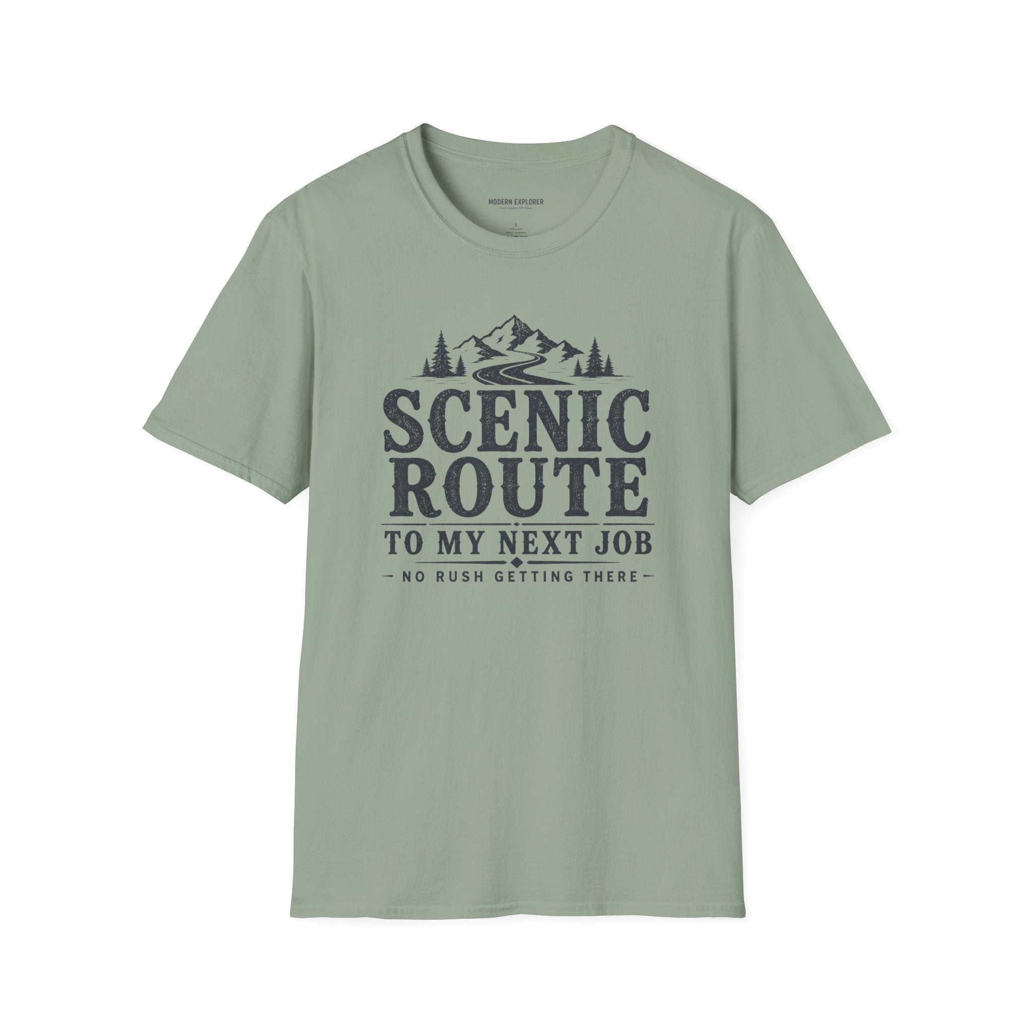 'Scenic Route' Mountain Road Graphic Tee