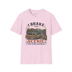 Copy of "I Brake for Scenic Overlooks" Retro Adventure Tee