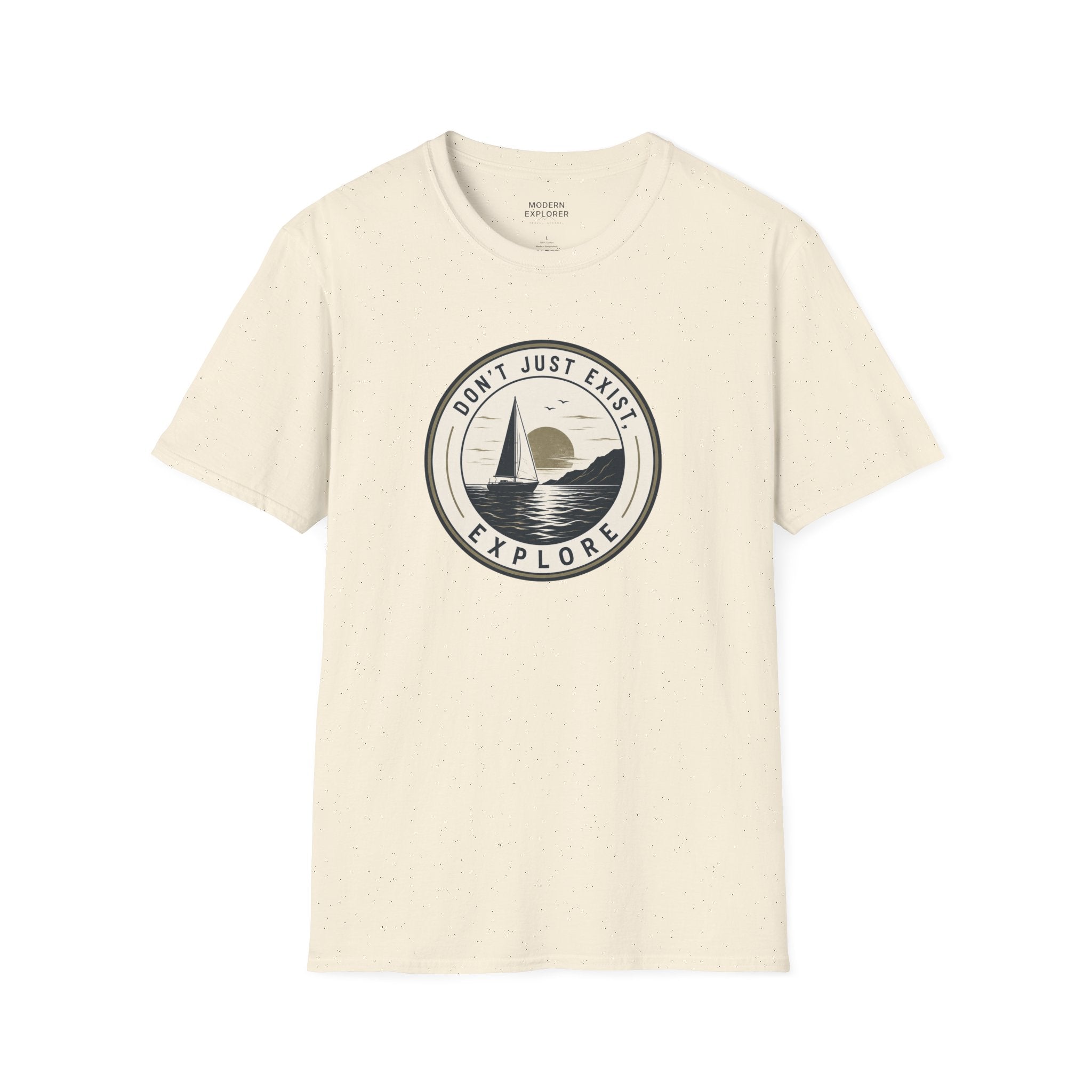 Explore Sailboat Graphic T‑Shirt