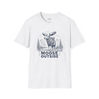 Vintage Hiking Moose Graphic Tee