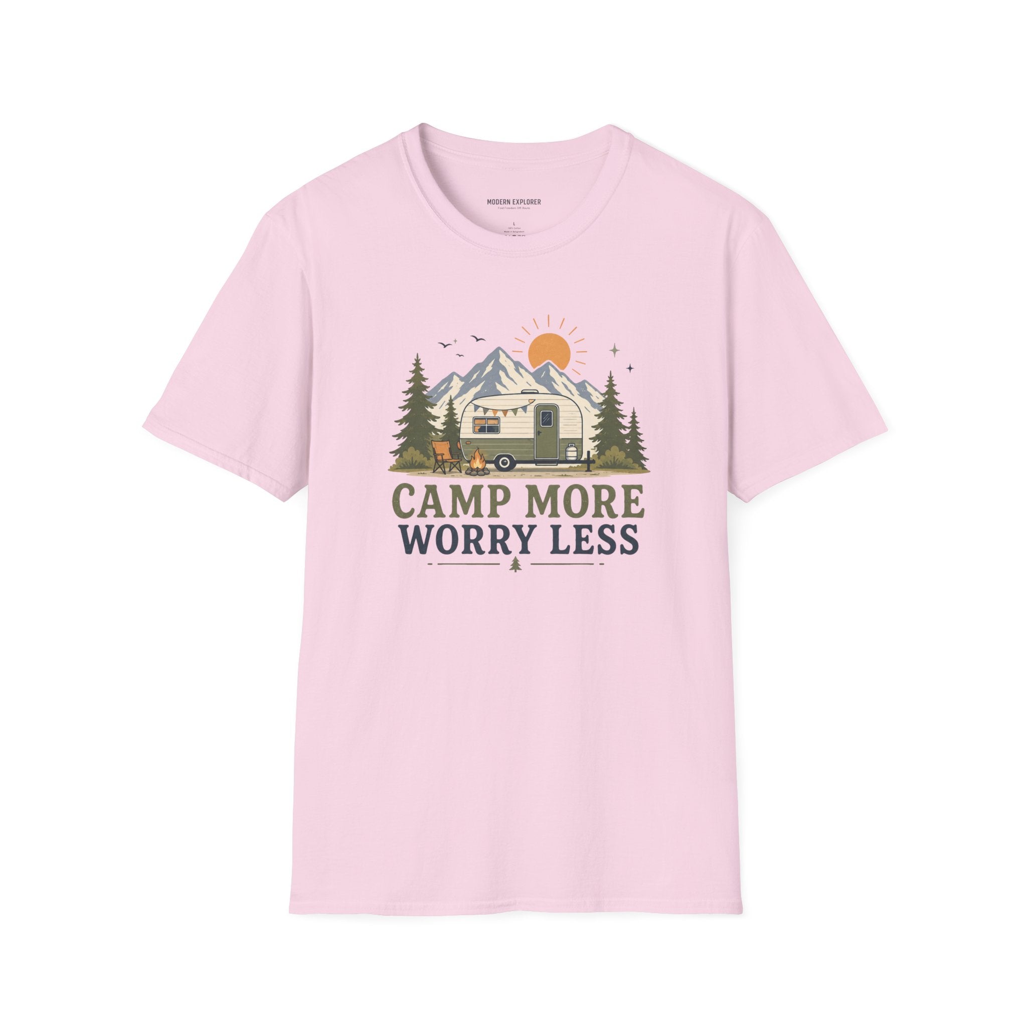 Copy of 'Camp More Worry Less' T-Shirt