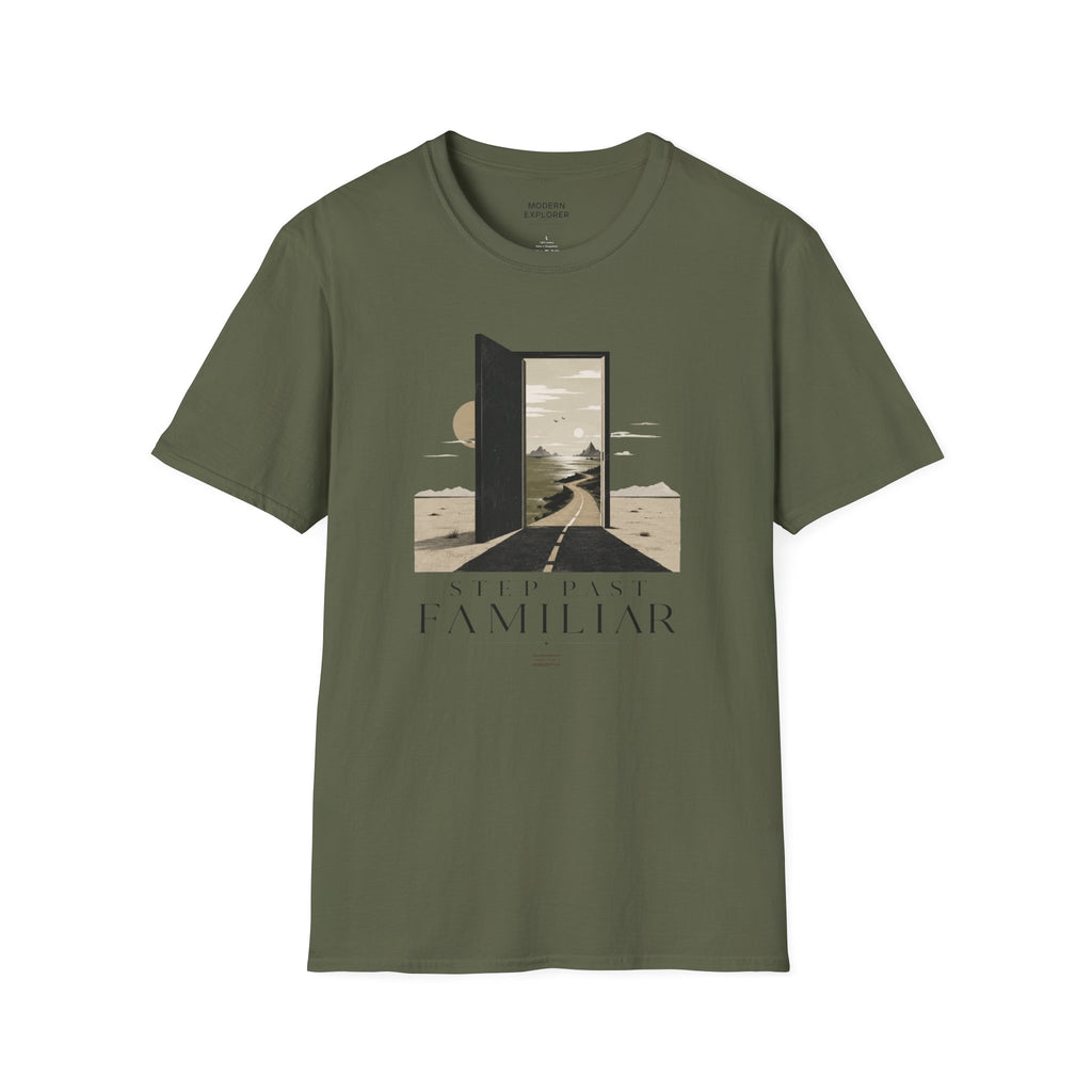 'Step Past Familiar' Scenic Graphic Tee