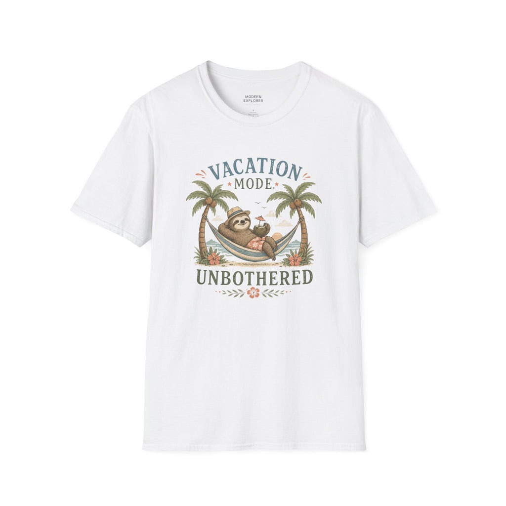 'Vacation Mode, Unbothered' Tree Graphic