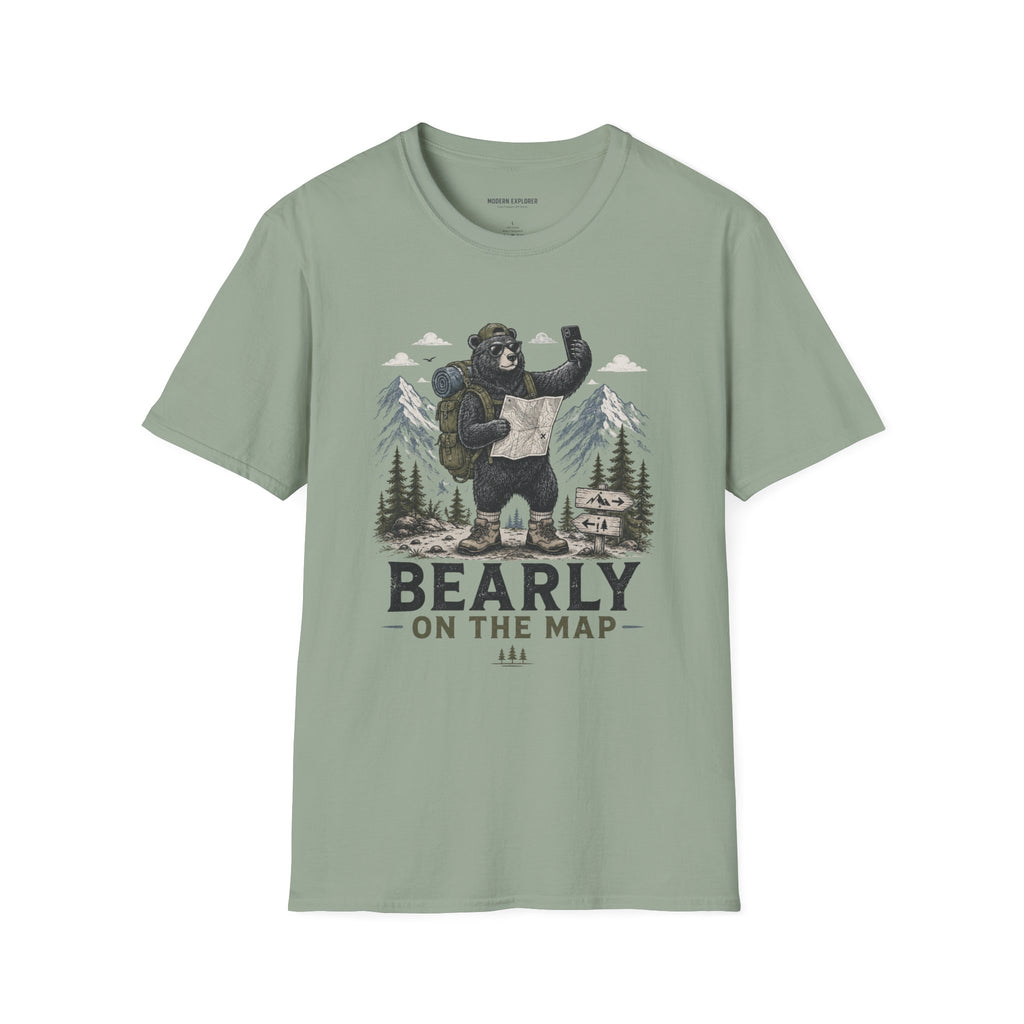 Bearly On the Map T-Shirt