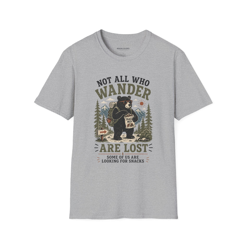 Copy of  'Not All Who Wander Are Lost' Bear T-Shirt