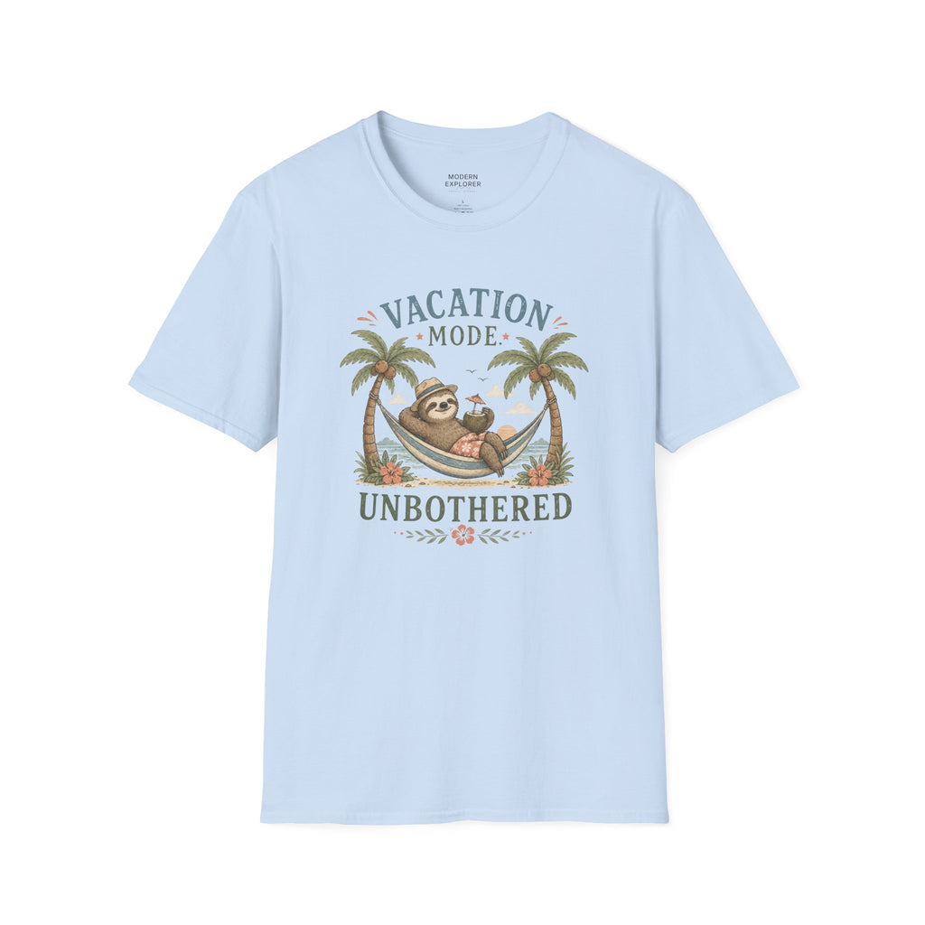 'Vacation Mode, Unbothered' Tree Graphic