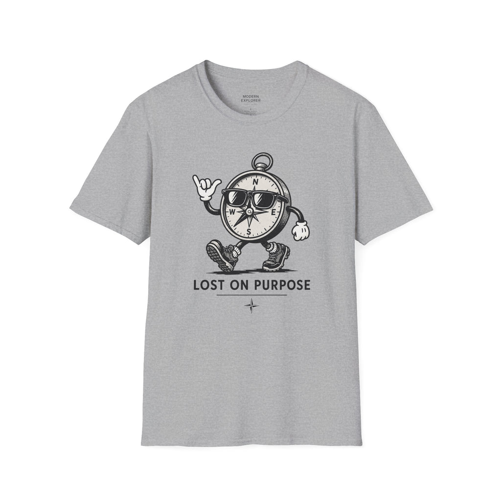 "Lost on Purpose" Adventure Graphic Tee