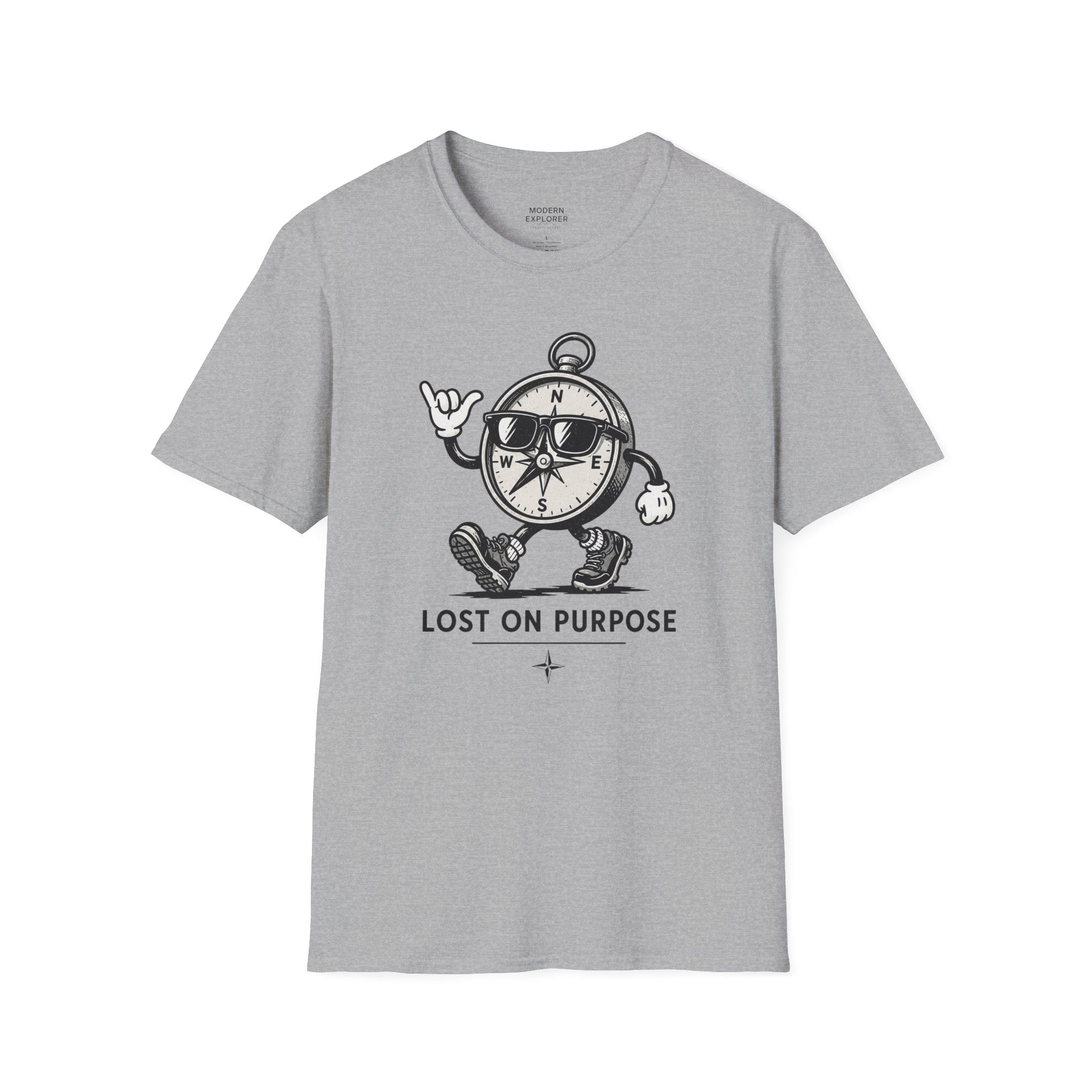 "Lost on Purpose" Adventure Graphic Tee