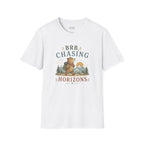 "BRB, Chasing Horizons" Adventure Bear Tee