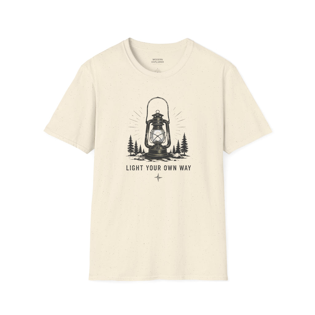 “Light Your Own Way” Vintage Camping Tee