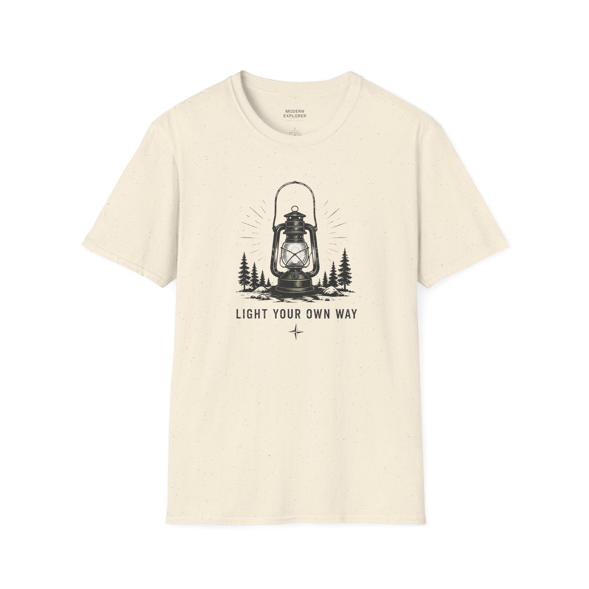“Light Your Own Way” Vintage Camping Tee