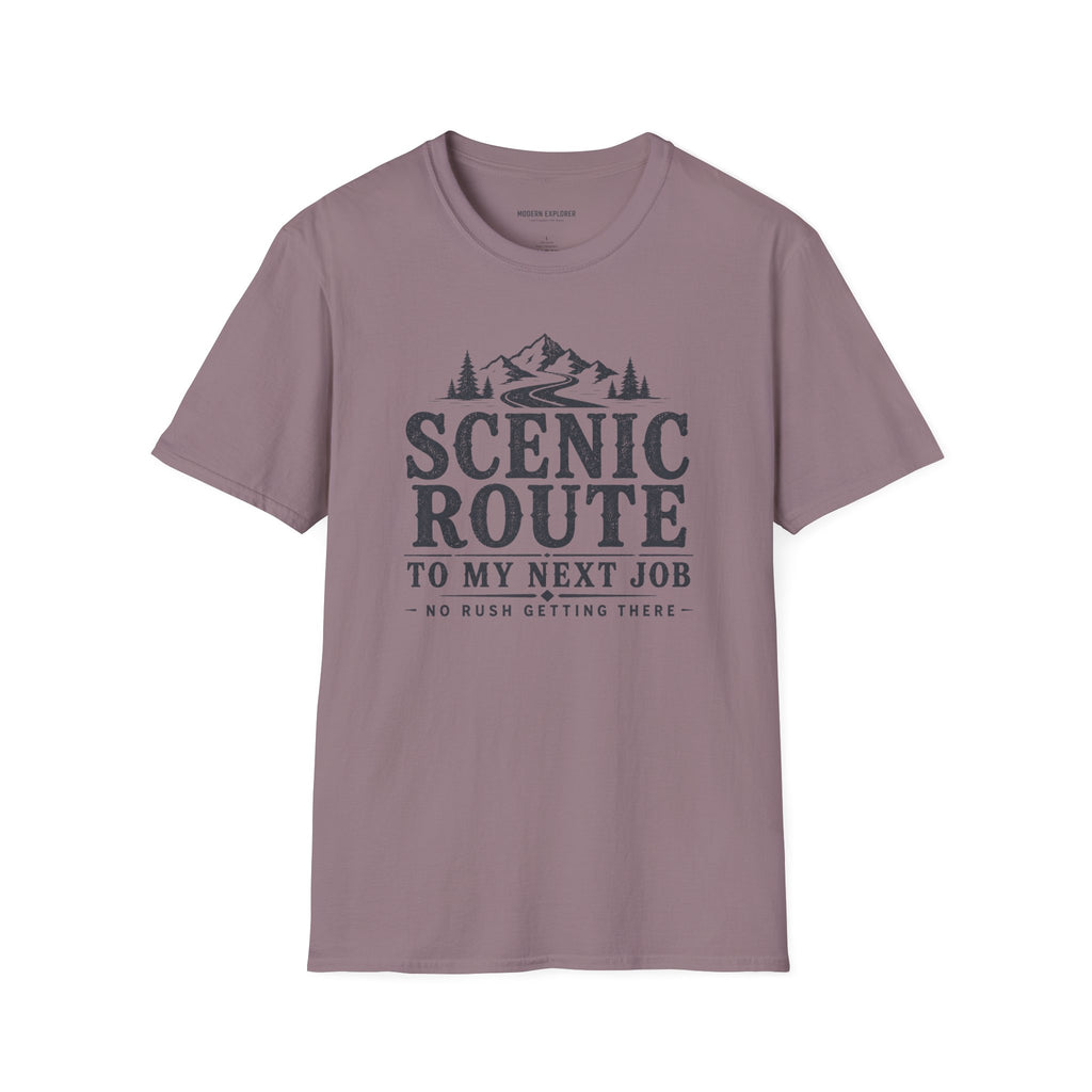 Copy of 'Scenic Route' Mountain Road Graphic Tee