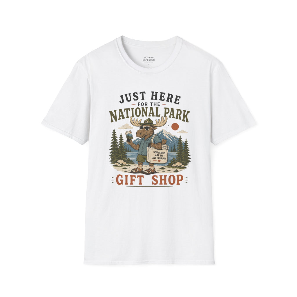 "Just Here for the National Park Gift Shop" Tee