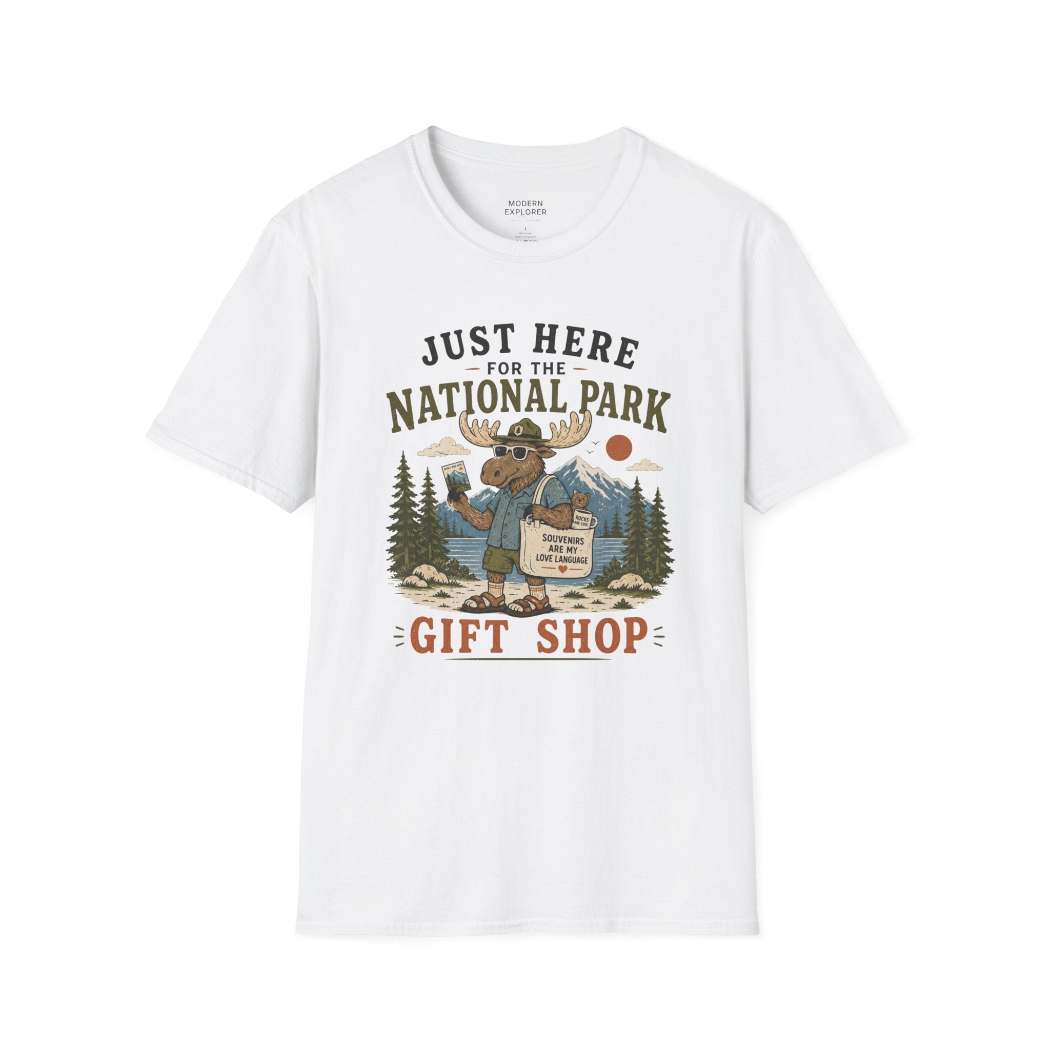 "Just Here for the National Park Gift Shop" Tee