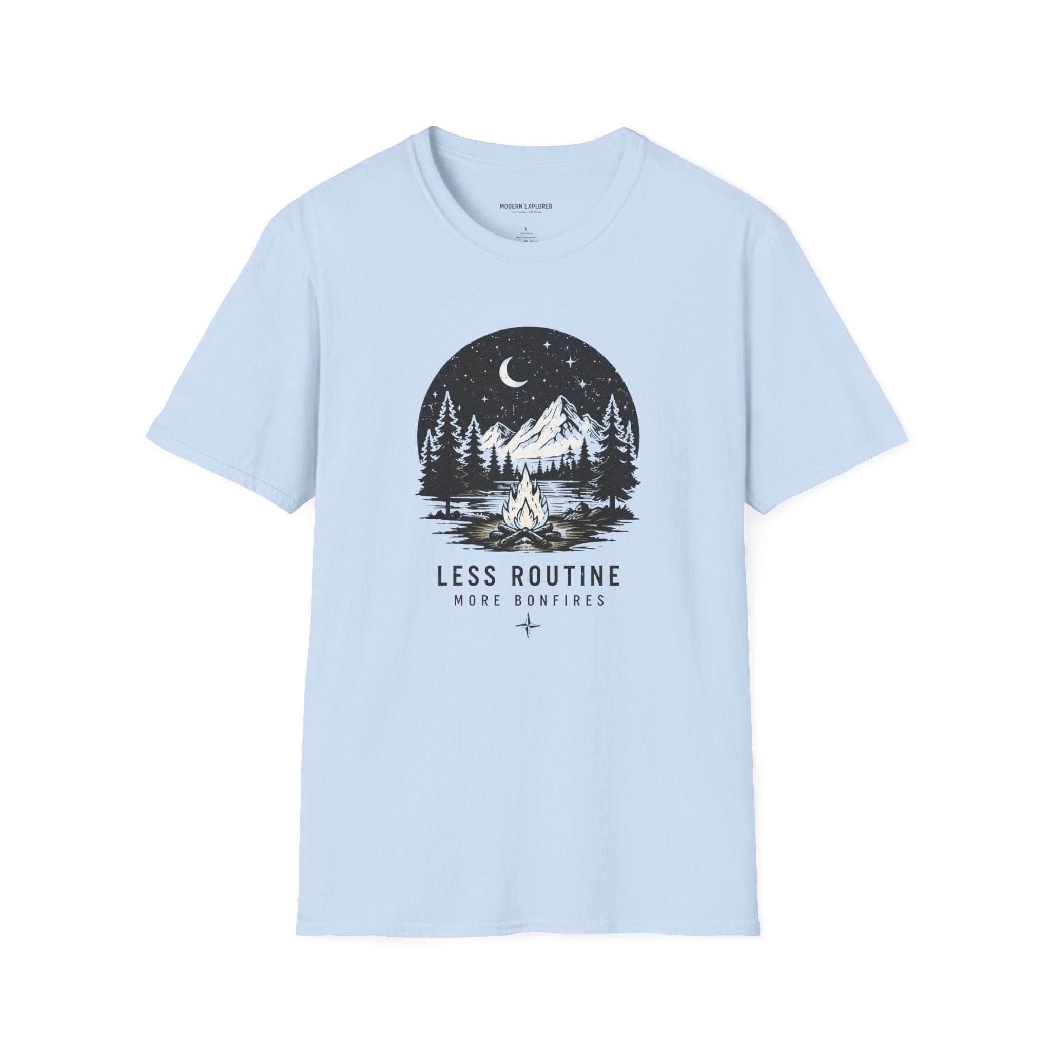 'Less Routine, More Adventure' Outdoor Graphic Tee