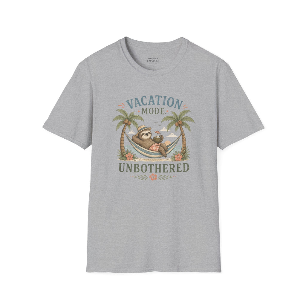 'Vacation Mode, Unbothered' Tree Graphic