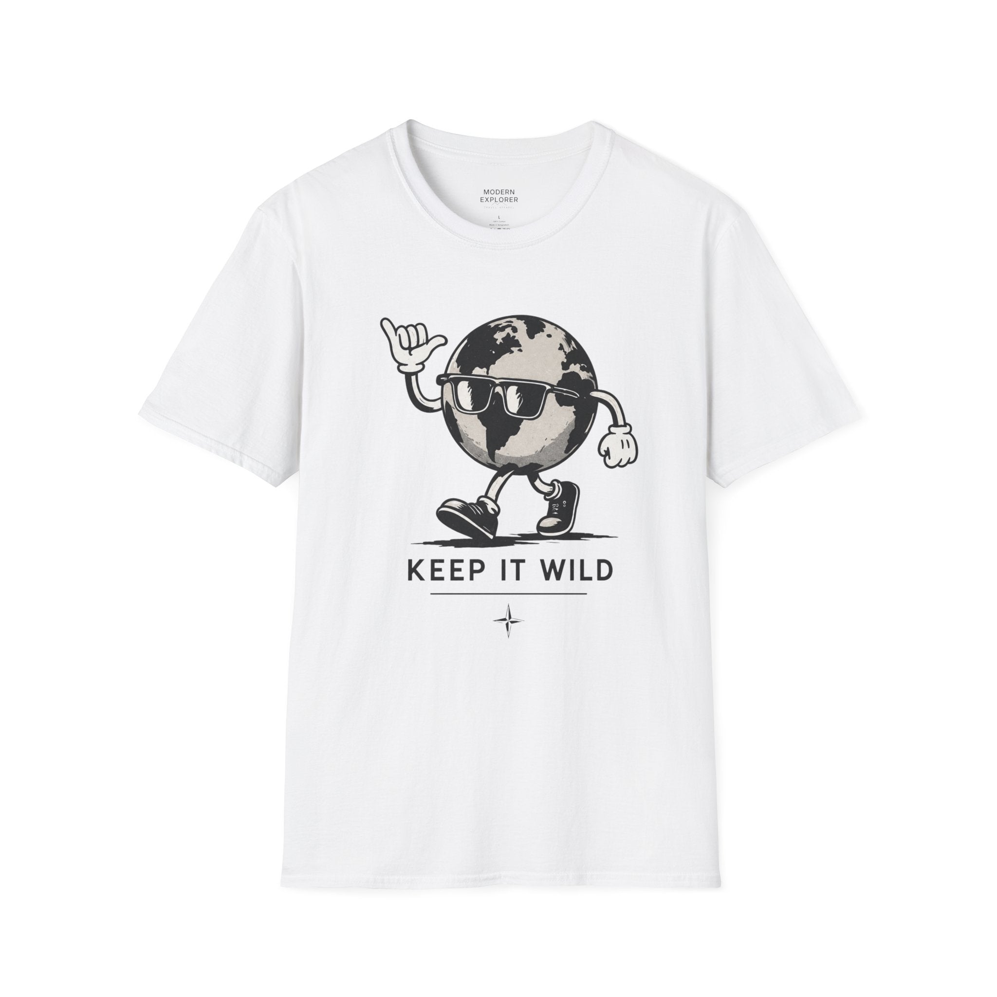 Keep It Wild Globe Graphic T-Shirt