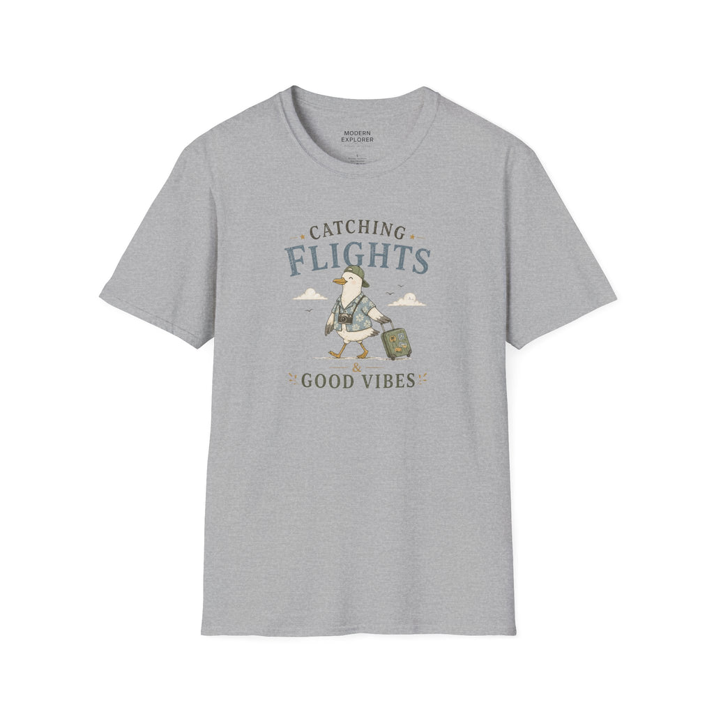 Catching Flights Travel Tee