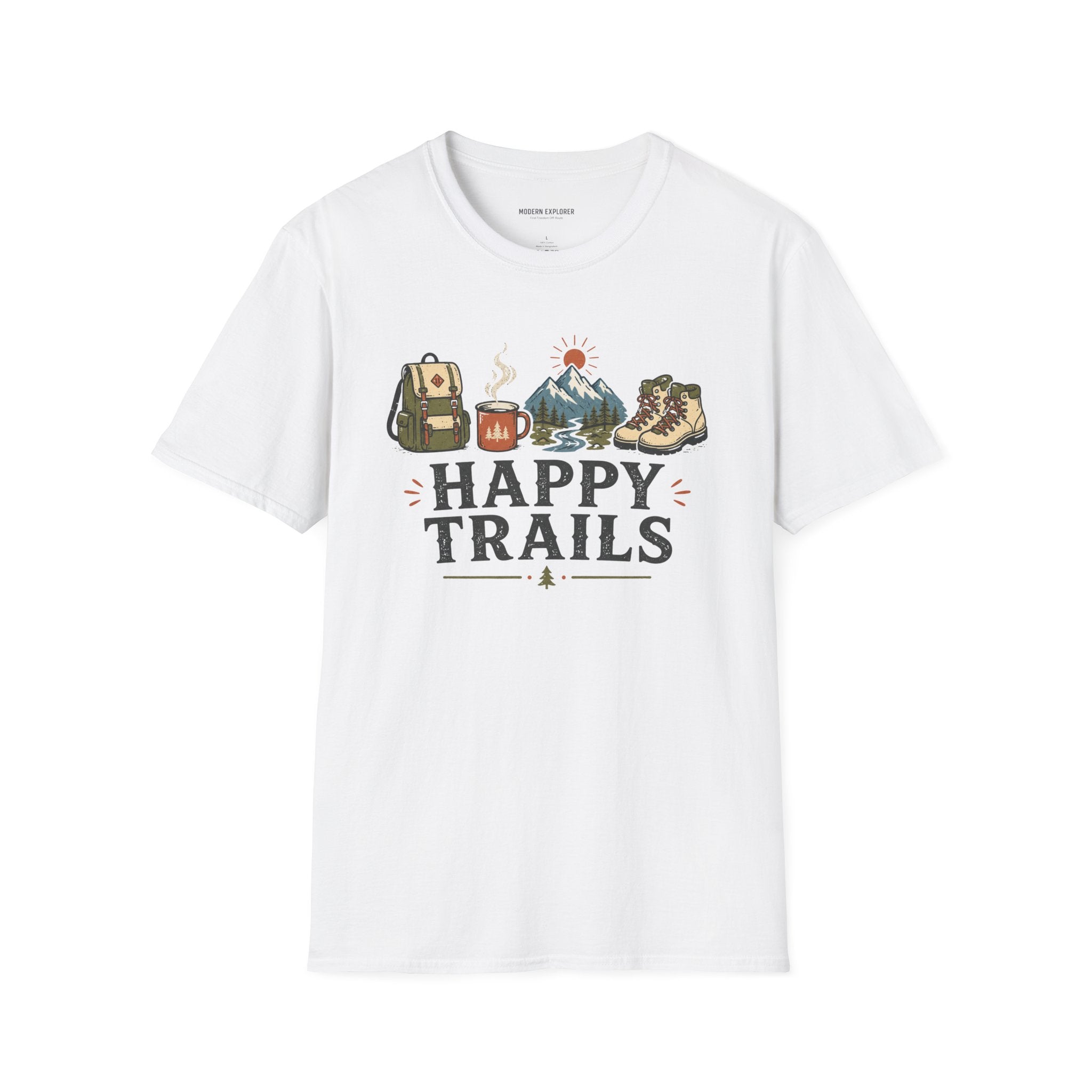'Happy Trails' Adventure T‑Shirt