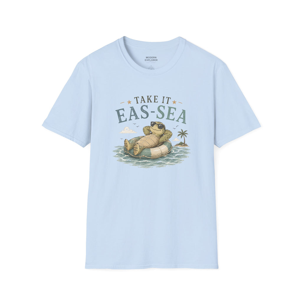 'Take It Eas-Sea' Turtle T-Shirt