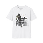 'Somewhere Worth Going' Vintage Motel Roadtrip Tee