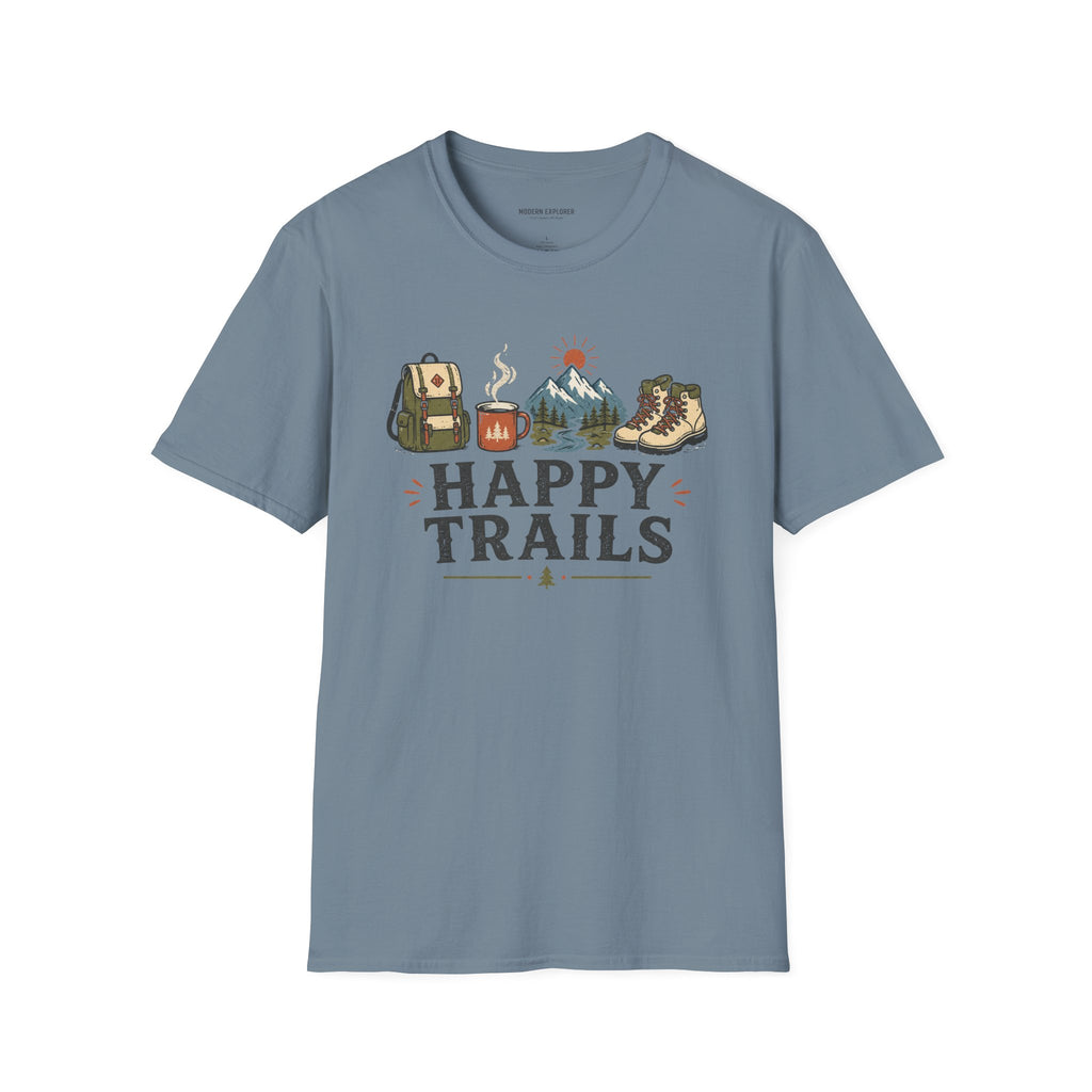 'Happy Trails' Adventure T‑Shirt