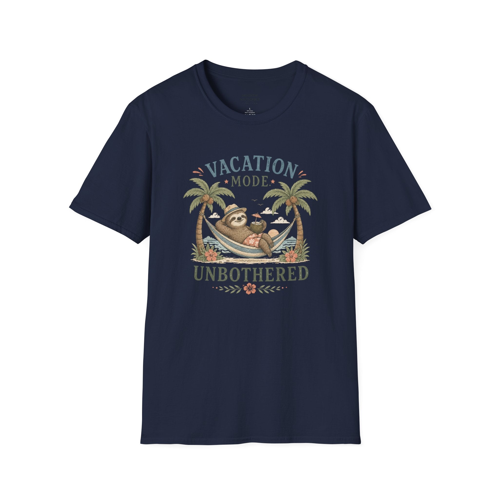 'Vacation Mode, Unbothered' Tree Graphic