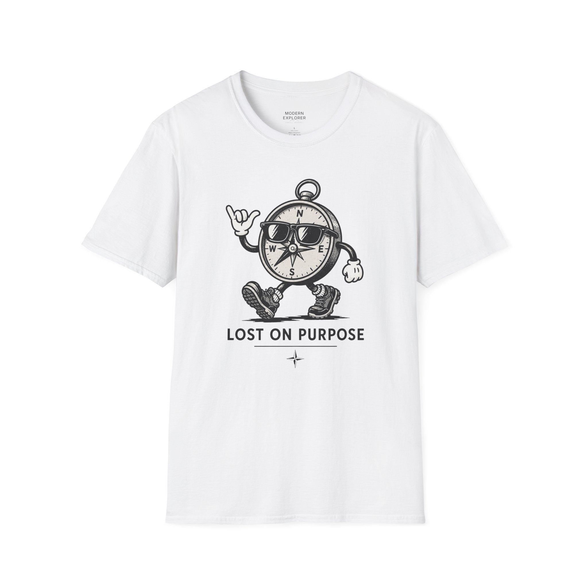 "Lost on Purpose" Adventure Graphic Tee