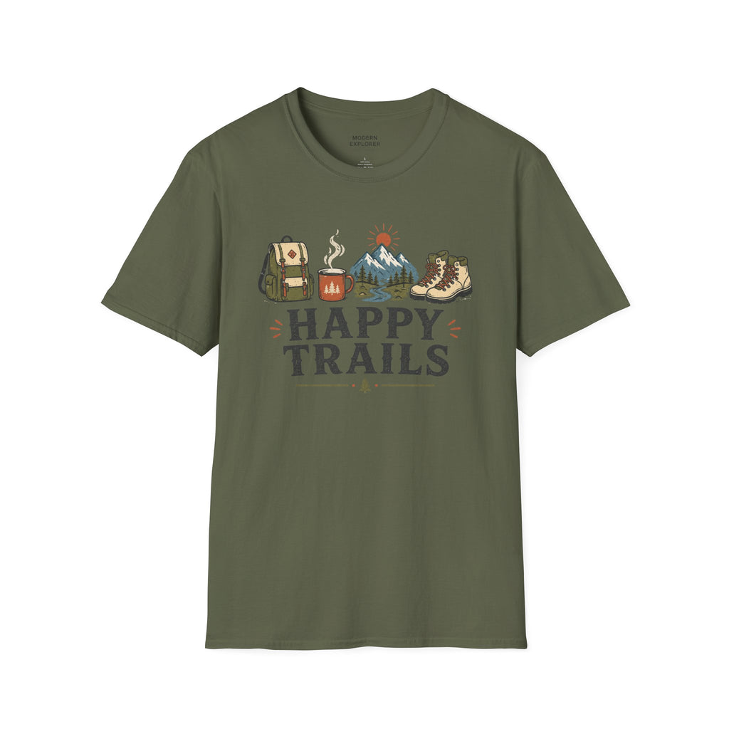 'Happy Trails' Adventure T‑Shirt