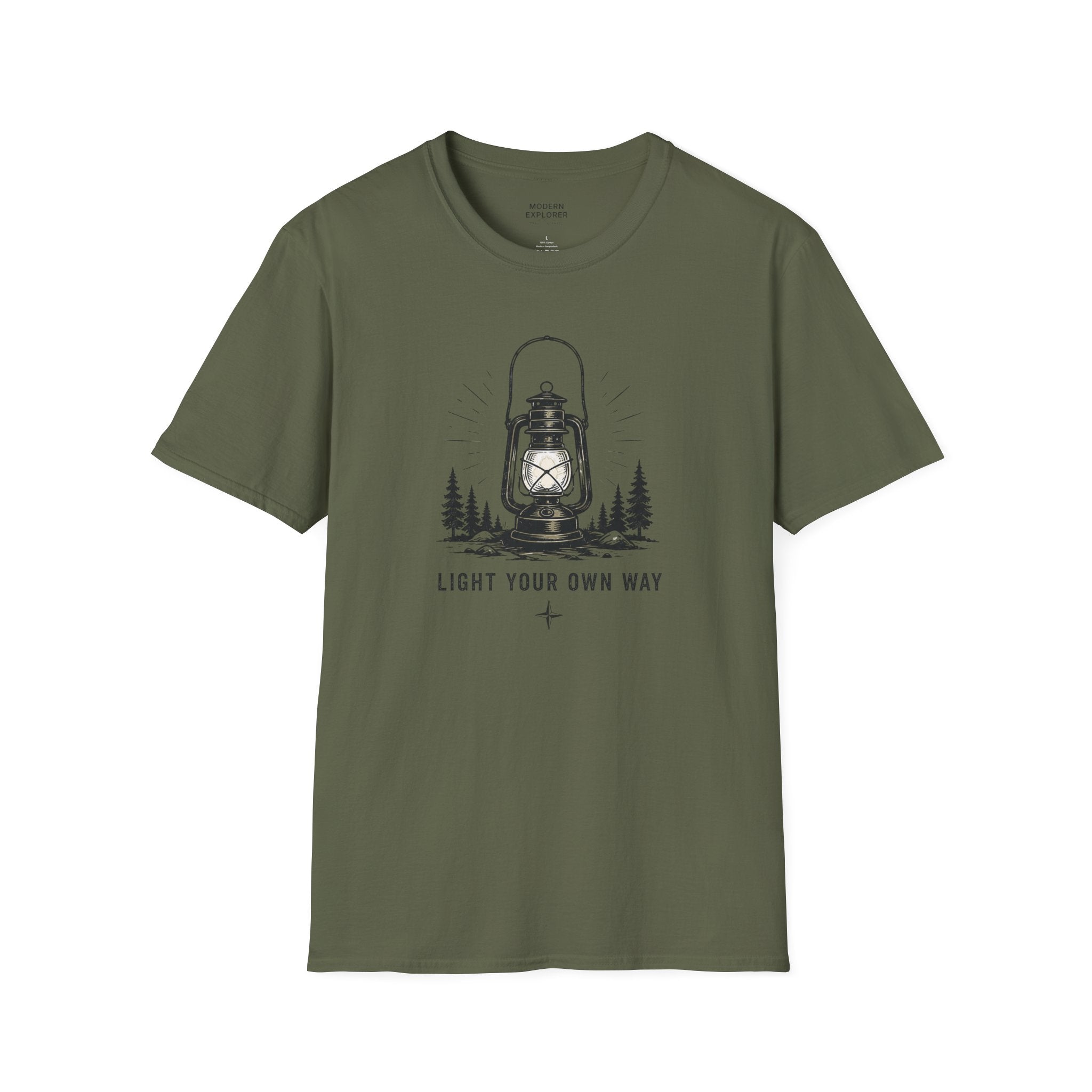 “Light Your Own Way” Vintage Camping Tee