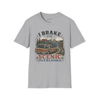 Copy of "I Brake for Scenic Overlooks" Retro Adventure Tee