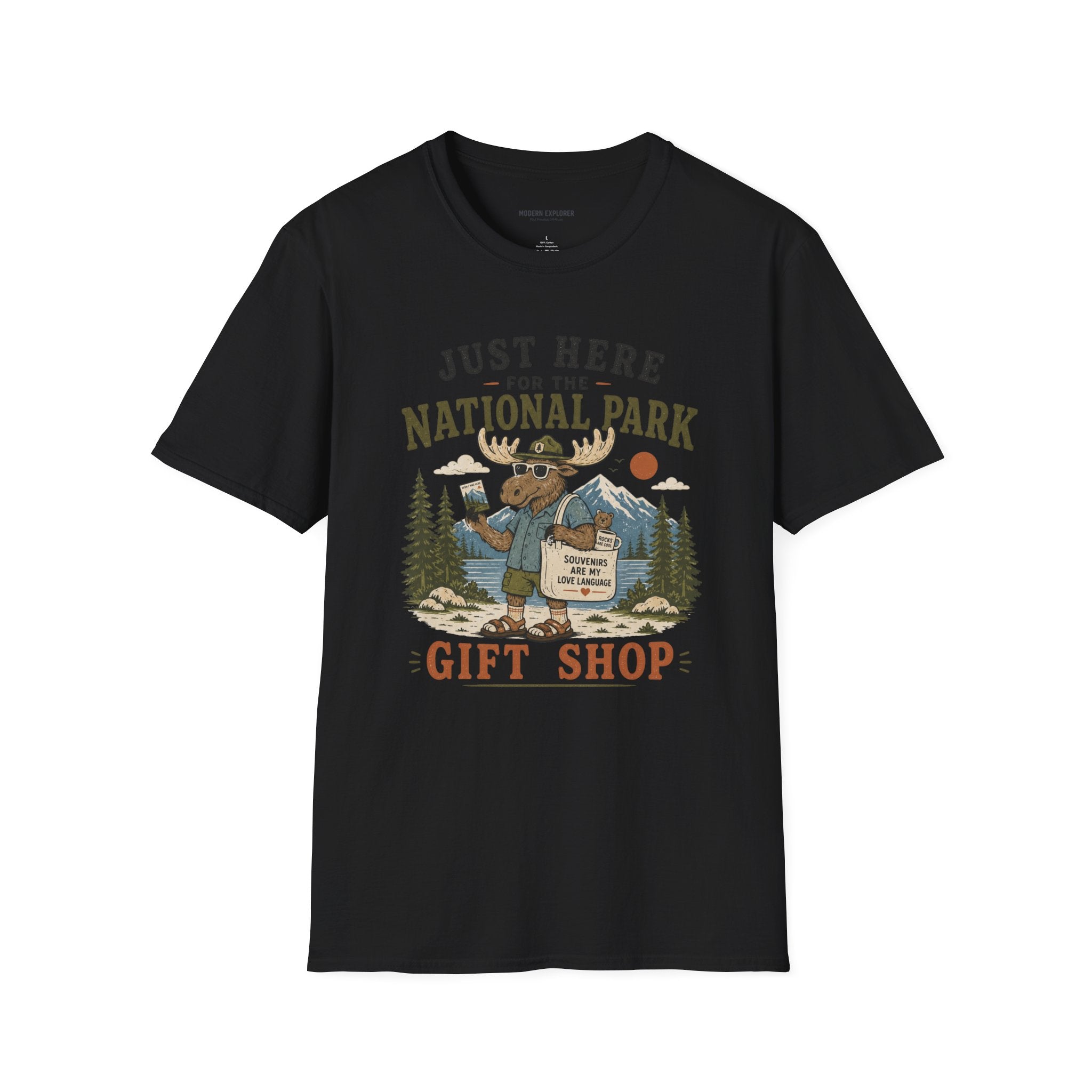 Copy of "Just Here for the National Park Gift Shop" Tee
