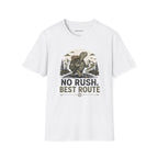 Copy of 'No Rush, Best Route' Turtle Hiker Graphic Tee