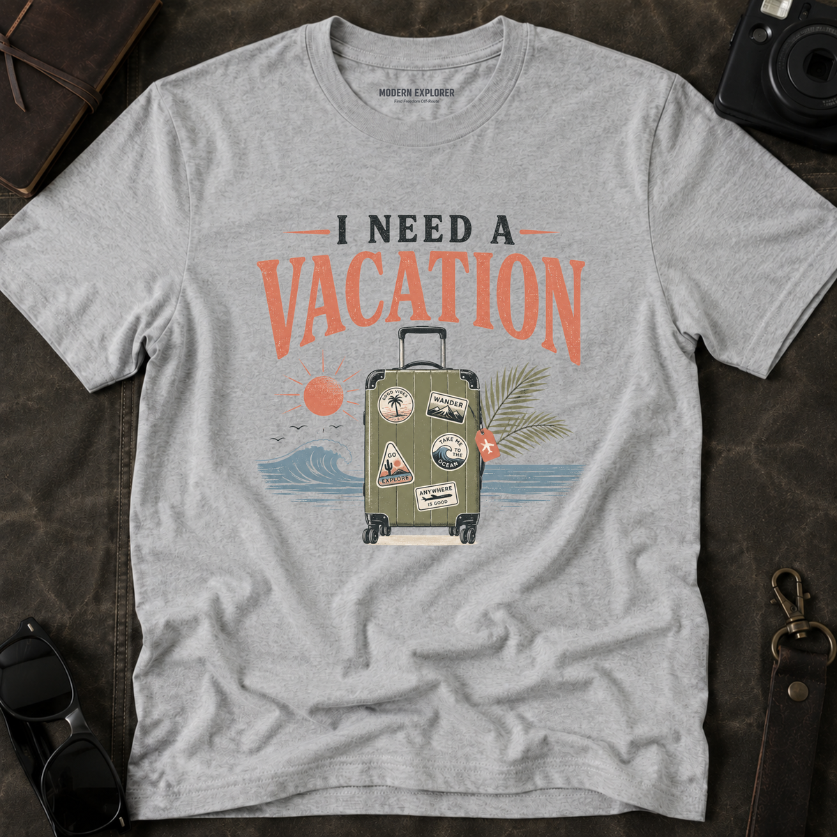 I Need a Vacation Graphic Tee
