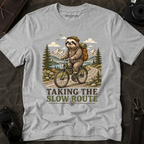 "Taking the Slow Route" Outdoor Adventure Tee
