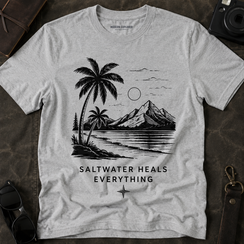 Saltwater Heals Everything Graphic Tee