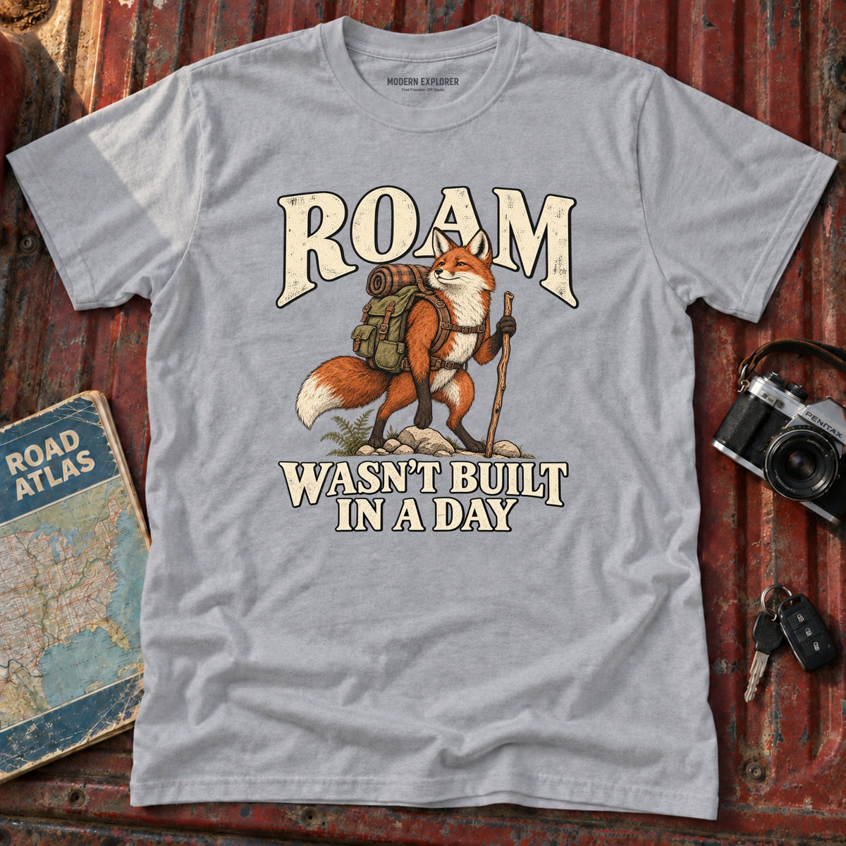 "Roam Wasn't Built in a Day" Graphic Tee
