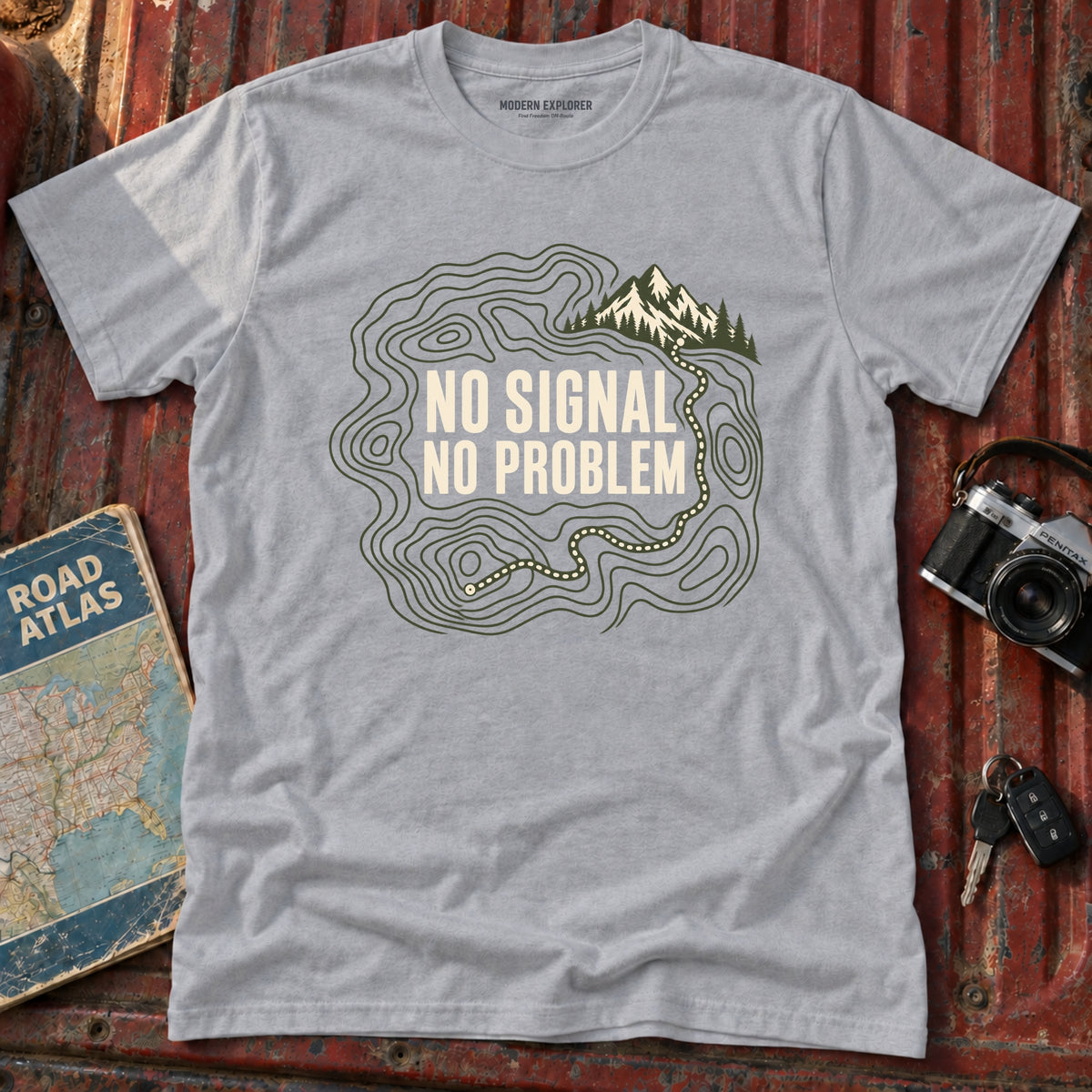 'No Signal' Graphic Tee