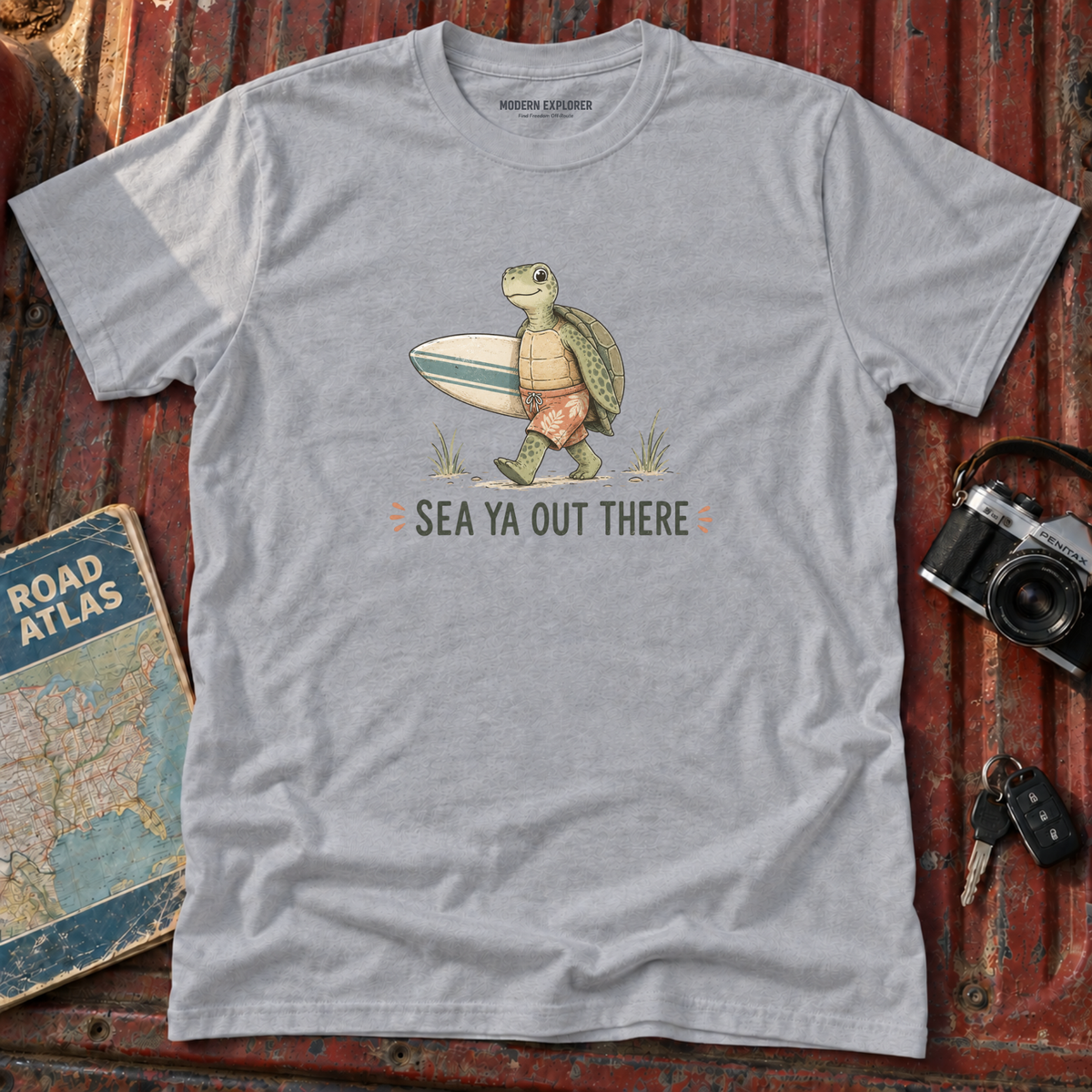 'Sea ya out there' Turtle Tee