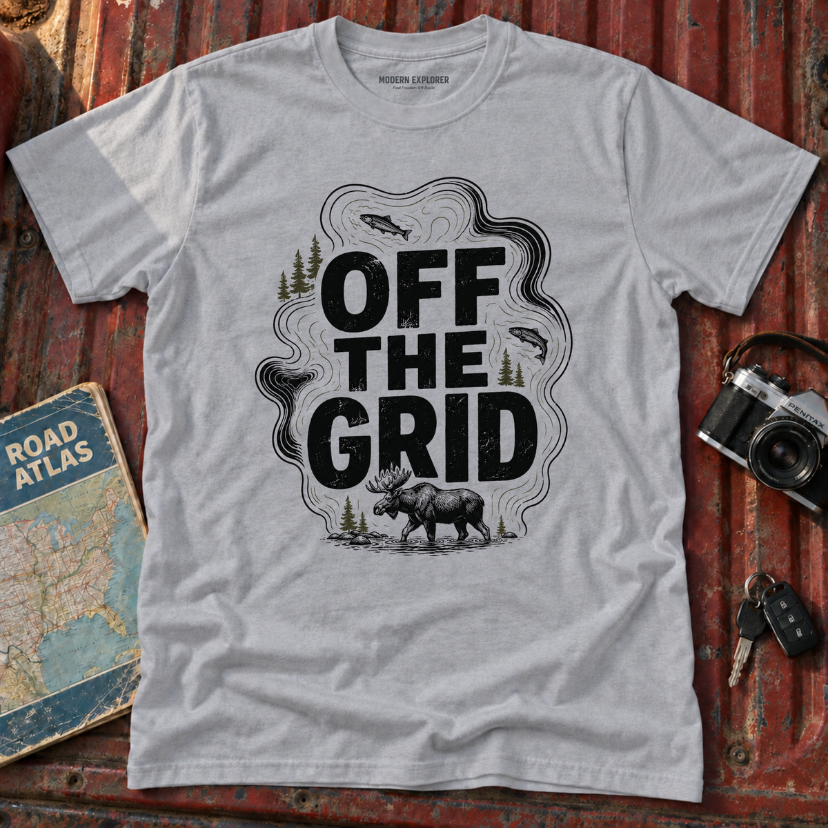 Off The Grid Adventure T-Shirt
